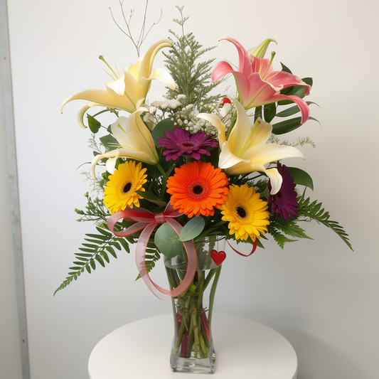 Lily Gerbera Delight